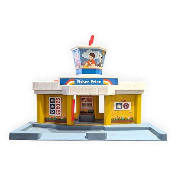 Fisher-Price Other - Vintage 1980 Fisher Price Little People Airport